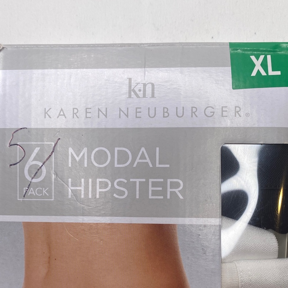 Karen Neuburger Modal‎ Hipster Panties - 5 Pack - Picture 2 of 7